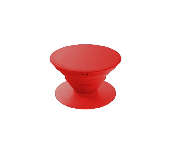 Держатель для смартфона BoraSCO Popsocket красный 50168
