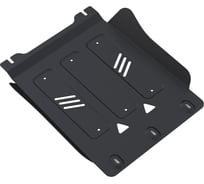 Защита КПП Rival для Mitsubishi L200 IV (V - все) 2006-2015/Mitsubishi Pajero Sport II (V - все) 2008-2016, 21.4034.1.3