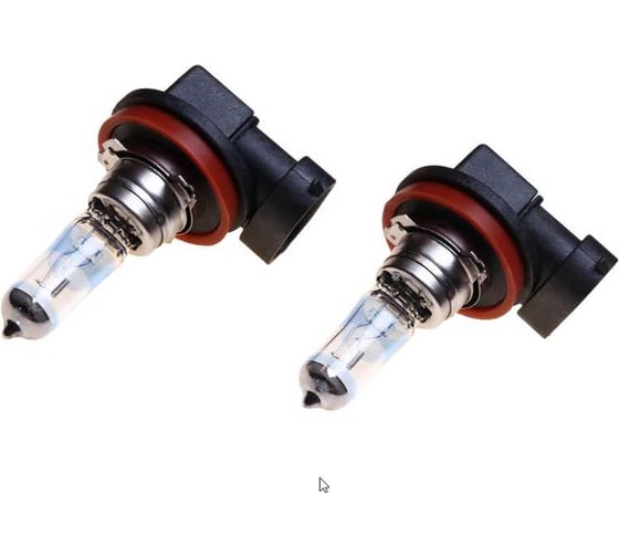 Автолампа MEGAPOWER H11 55 PGJ19-2 +120% бокс, 2шт 12V M-37033007
