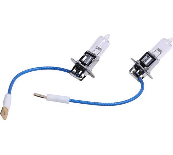 Автолампа MEGAPOWER H3 70 PK22s STANDART бокс, 2шт 24V M-37033016