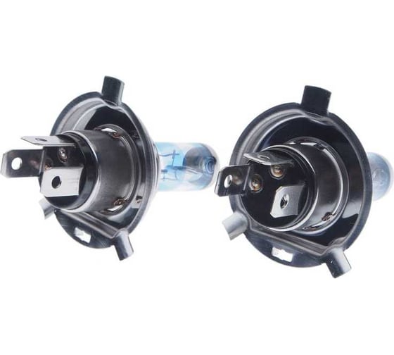Автолампа MEGAPOWER H4 60/55 P43t-38 +120% бокс, 2шт 12V M-37033018