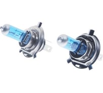 Автолампа H4 60/55 P43t-38 BLUE WHITE 4300K бокс, 2шт 12V Megapower M-37033020 843966