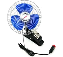 Вентилятор Megapower M-502C 16см 6 с решеткой металл на прищепке 12V Megapower M-502C-12 827016