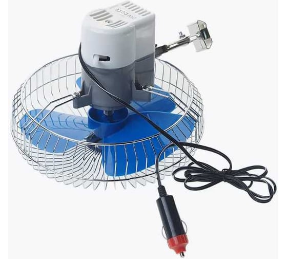 Вентилятор Megapower M-503 21 см, 8", с решеткой металл 24V M-503-24