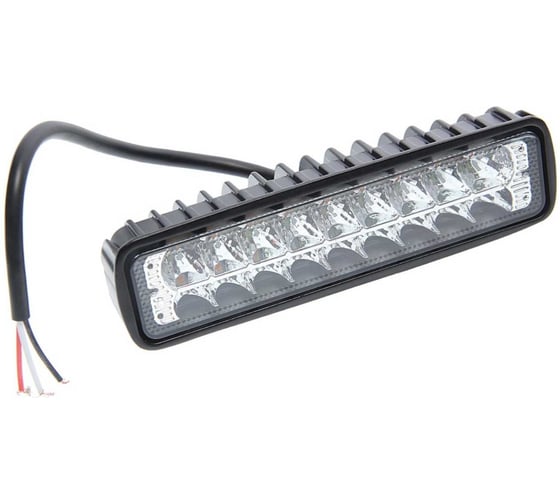 Фара рабочего света MEGAPOWER Flood 152х46х39 мм, 54 Вт 12-24V LED M-370-30-020