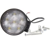 Фара рабочего света круглая 115х115x38мм 18Вт 6 LED Flood 12-24V Megapower M-370-30-005 534293