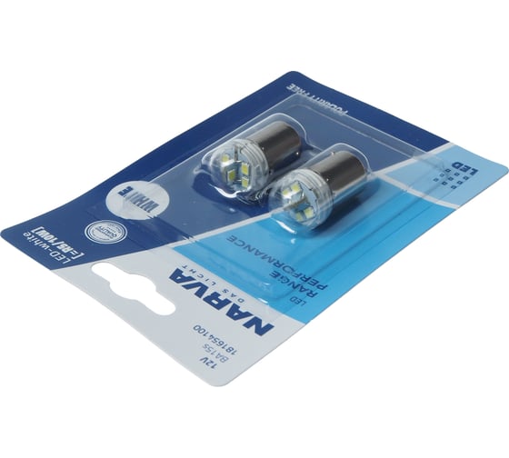 Автолампа Narva R5W/R10W BA15s LED блистер, 2 шт. 12V 181654100