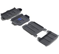 Защита радиатора, картера, КПП и РК Rival для Toyota Fortuner II 4WD (V - 2.7; 2.8D) 2017-2020 2020-н.в., K111.5770.1