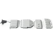 Защита радиатора, картера, КПП и РК Rival для Mercedes-Benz X-klasse (V - 3.0D) 4WD 2017-н.в., K333.3942.1.6