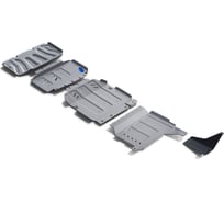 Защита радиатора, картера, КПП и РК Rival для Mercedes-Benz X-klasse (V - 3.0D) 4WD 2017-н.в., K333.3942.1