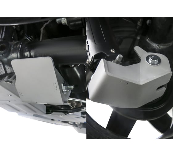 Защита креплений рычагов Rival для Jeep Wrangler JL (V - 2.0; 2.2D; 3.6) 4WD 2017-н.в., 2333.2749.1.6