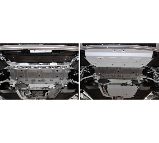 Защита радиатора и КПП Rival для BMW 3 серия VII V - 2.0; 2.0D 4WD 2018-н.в., K333.0536.1
