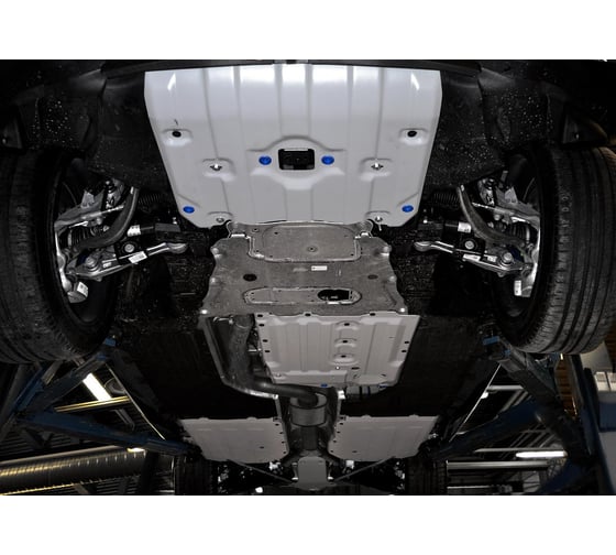 Защита радиатора, картера, КПП, РК, топливного бака и редуктора Rival для BMW X5 G05 K333.0534.1