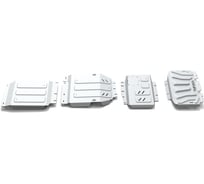 Защита радиатора, картера, КПП и РК Rival для Mercedes-Benz X-klasse (V - 2.3TD) 4WD 2017-н.в., K333.3943.1.6