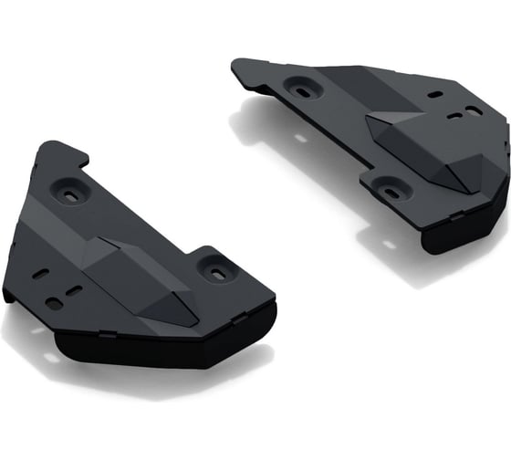 Защита передних рычагов Rival для Toyota Hilux VIII 4WD (V - 2.4D; 2.8D) 2015-2018/Toyota Hilux VIII рестайлинг 4WD (V - 2.8D) 2018-2020 2020-н.в. 2111.9525.1.3 1