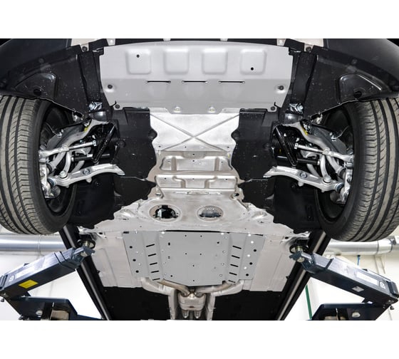 Защита радиатора, КПП и РК Rival для Rolls-Royce Cullinan V - 6.7 2018-н.в., K333.2501.1