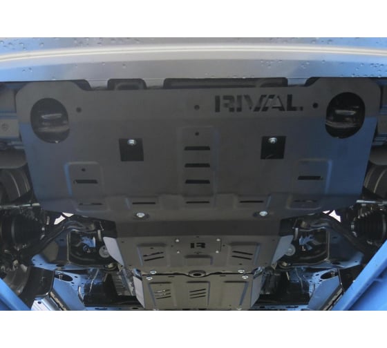 Защита радиатора и картера Rival для Toyota Fortuner II 4WD V - 2.7; 2.8D 2017-2020 2020-н.в. 2111.5710.1.3