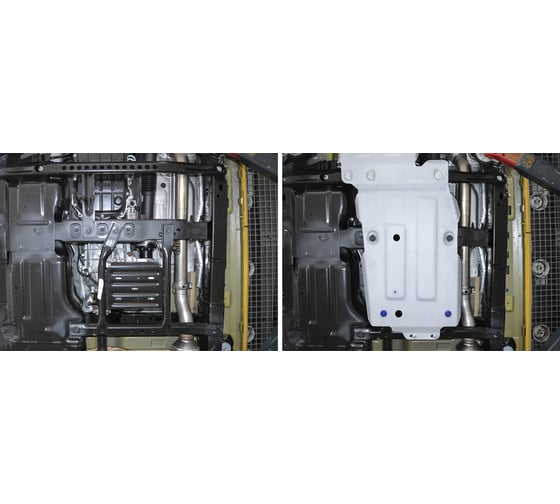 Защита КПП и РК Rival для Jeep Wrangler JL V - 2.0; 2.2D; 3.6 4WD 2017-н.в., 2333.2745.1.6