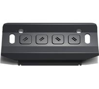 Защита радиатора Rival для Mitsubishi Pajero III (V - все) 1999-2006/Mitsubishi Pajero IV (V - 3.0; 3.2D (188/200 л.с.); 3.8) 2006-2014 2014-н.в., 111.4012.1