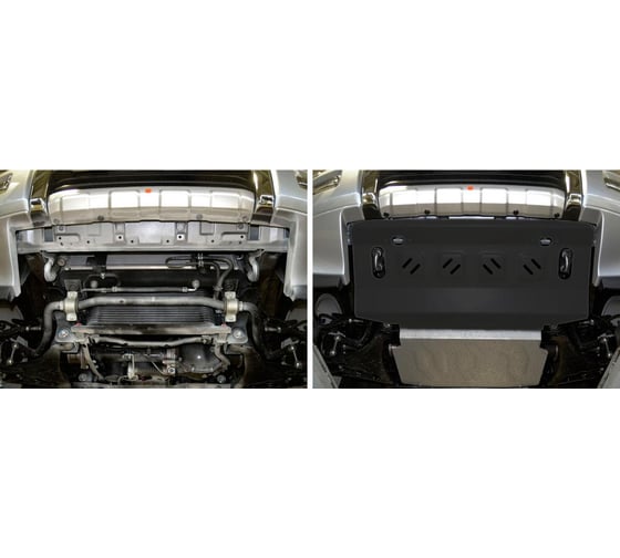 Защита радиатора Rival для Mitsubishi Pajero III (V - все) 1999-2006/Mitsubishi Pajero IV (V - 3.0; 3.2D (188/200 л.с.); 3.8) 2006-2014 2014-н.в., 111.4012.1
