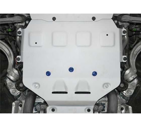 Защита КПП Rival для Porsche Cayenne III (V - 2.9T (440 л.с.); 3.0 (340 л.с.); 4.0T (550 л.с.)) 2017-н.в., 333.4613.1