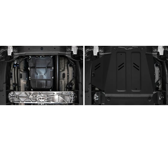 Защита КПП Rival (черная) для Mercedes-Benz G-klasse W464 (V - 4.0 (421/585 л.с.)) 2018-н.в., 2333.3953.1.6