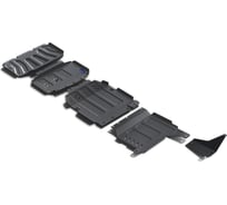 Защита радиатора, картера, КПП и РК Rival для Mercedes-Benz X-klasse 4WD (V - 3.0D) 2017-н.в., K222.3942.1