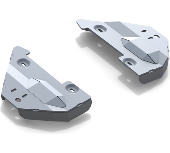 Защита передних рычагов Rival для Toyota Hilux VIII (V - 2.4D; 2.8D) 4WD 2015-2018, 2333.9525.1.6 1