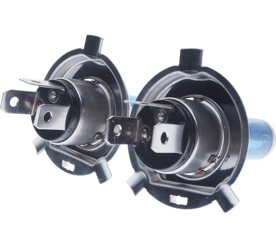 Автолампа MEGAPOWER H4 75/70 P43t-38 BLUE WHITE 4300K бокс, 2шт 24V M-37033025