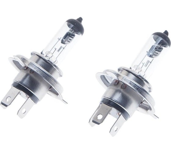 Автолампа MEGAPOWER H4 60/55 P43t-38 STANDART бокс, 2шт 12V M-37033022