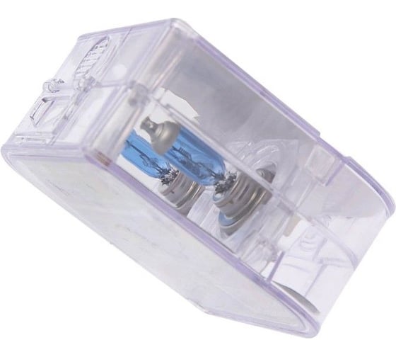 Автолампа MEGAPOWER H7 70 PX26d BLUE WHITE 4300K бокс, 2шт 24V M-37033035
