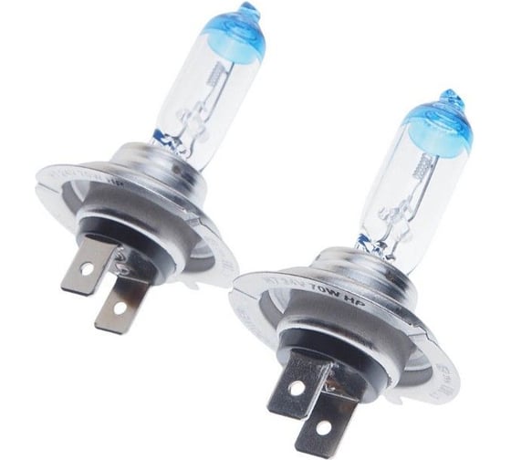 Автолампа MEGAPOWER H7 70 PX26d +50% бокс, 2шт 24V M-37033034