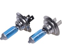 Автолампа H7 55 PX26d BLUE WHITE 4300K бокс, 2шт 12V Megapower M-37033030 992219
