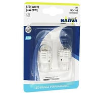 Автолампа NARVA W21W LED WHITE U30CW блистер, 2шт 12V 180994000