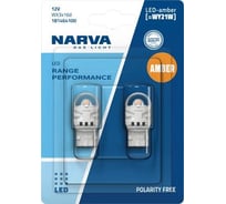 Автолампа WY21W WX3 16d LED RPL2 блистер, 2шт 12V Narva 181464100
