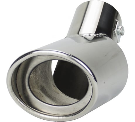 Насадка на глушитель Nova Bright нержавеющая сталь, в дв.блистере д. 50 мм 38877