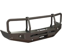 Бампер силовой передний STC Toyota Land Cruiser 105 с защитой фар и противотуманными фарами STC-TLC105-BF-C2-L1