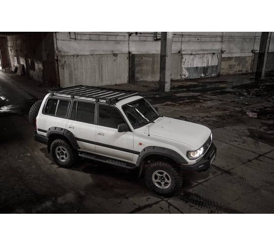 Бампер силовой передний STC Toyota Land Cruiser 80 с защитной дугой STC-TLC80-BF-C1