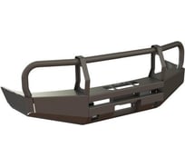 Бампер силовой передний STC Toyota Land Cruiser 100 с защитой фар STC-TLC100-BF-C2