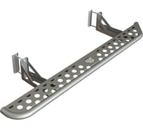 Пороги силовые STC Mitsubishi L200 2006-2015 цельная ступень STC-ML200/06-S-C1
