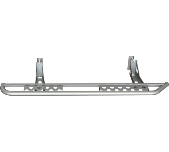 Пороги силовые STC Mitsubishi L200 2006-2015 раздельные ступени STC-ML200/06-S-C2