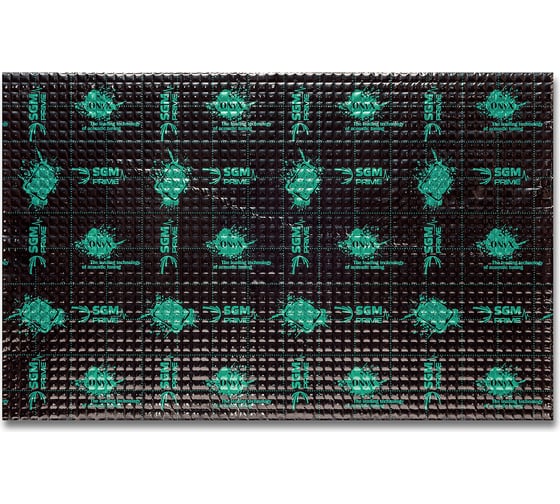 Вибродемпфирующий материал SGM Onyx 3 Prime, уп. 8 листов 70005373