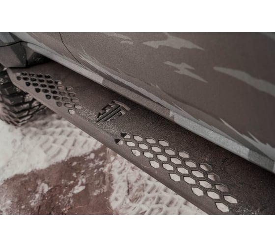 Пороги силовые STC Mitsubishi Pajero Sport 2021+ STC-MPS/21-S-C1