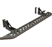 Пороги силовые STC Mitsubishi Pajero Sport 2008-2015 цельная ступень STC-MPS/08-S-C1