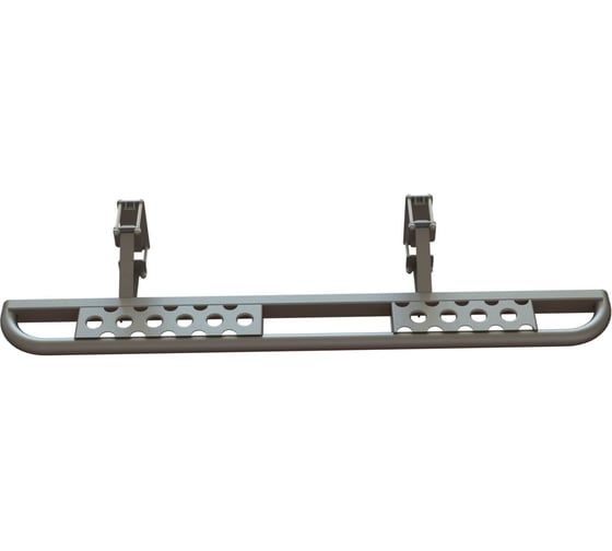 Пороги силовые STC Toyota Land Cruiser Prado 120 раздельные ступени STC-TLCP120-S-C2