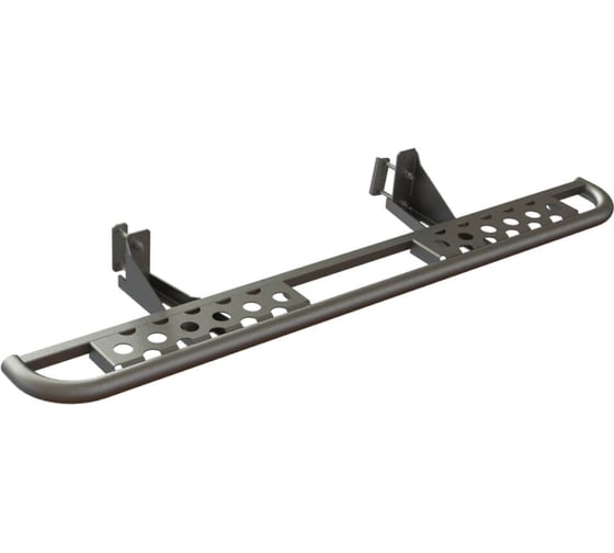 Пороги силовые STC Toyota Fortuner 2015+ раздельные ступени STC-TFO/15-S-С2