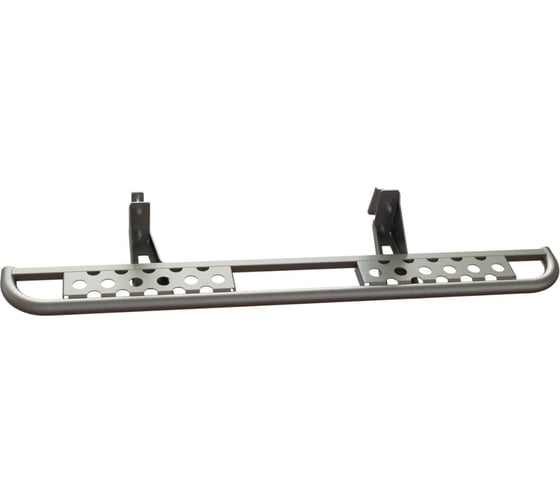 Пороги силовые STC Toyota Fortuner 2015+ раздельные ступени STC-TFO/15-S-С2