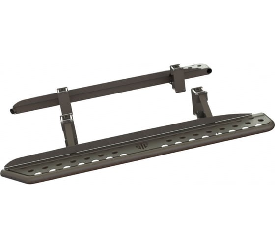 Пороги силовые STC Toyota Land Cruiser Prado 150 цельная ступень STC-TLCP150-S-С1