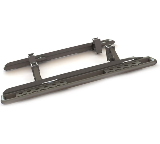 Пороги силовые STC Toyota Land Cruiser Prado 150 раздельные ступени STC-TLCP150-S-С2