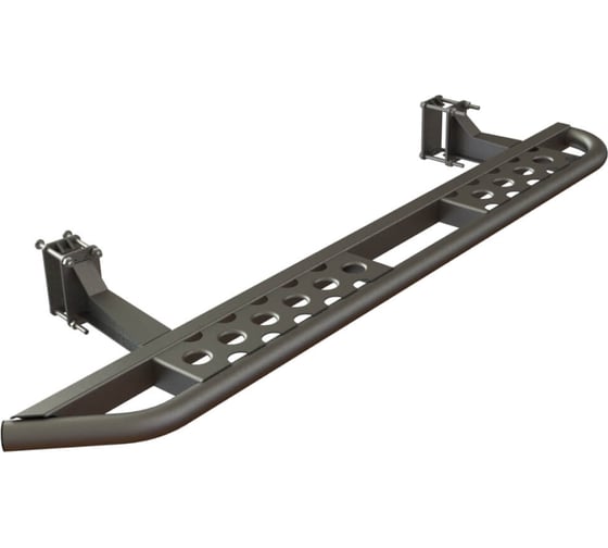 Пороги силовые STC Mitsubishi Pajero Sport 1996-2008 раздельные ступени STC-MPS/96-S-C2